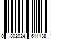 Barcode Image for UPC code 0802024611138