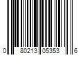 Barcode Image for UPC code 080213053536