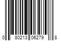 Barcode Image for UPC code 080213062798