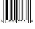 Barcode Image for UPC code 080213075156