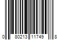 Barcode Image for UPC code 080213117498