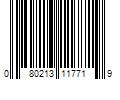 Barcode Image for UPC code 080213117719