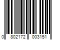 Barcode Image for UPC code 0802172003151