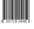 Barcode Image for UPC code 0802172004059