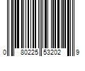 Barcode Image for UPC code 080225532029