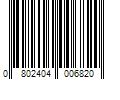 Barcode Image for UPC code 0802404006820