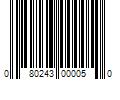 Barcode Image for UPC code 080243000050