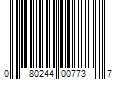 Barcode Image for UPC code 080244007737