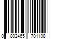 Barcode Image for UPC code 0802465701108