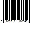 Barcode Image for UPC code 0802513180947