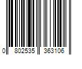 Barcode Image for UPC code 0802535363106