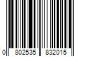 Barcode Image for UPC code 0802535832015