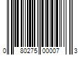 Barcode Image for UPC code 080275000073