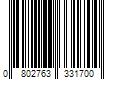 Barcode Image for UPC code 0802763331700