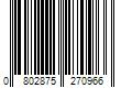 Barcode Image for UPC code 0802875270966