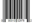 Barcode Image for UPC code 080313029752