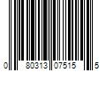 Barcode Image for UPC code 080313075155