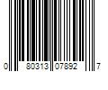 Barcode Image for UPC code 080313078927