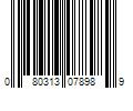 Barcode Image for UPC code 080313078989