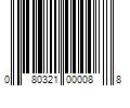 Barcode Image for UPC code 080321000088