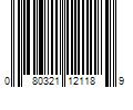 Barcode Image for UPC code 080321121189