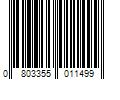 Barcode Image for UPC code 0803355011499