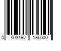 Barcode Image for UPC code 0803492136000