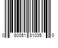 Barcode Image for UPC code 080351810350