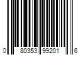 Barcode Image for UPC code 080353992016