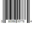 Barcode Image for UPC code 080358007784