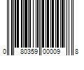 Barcode Image for UPC code 080359000098