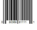 Barcode Image for UPC code 080368811111