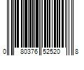 Barcode Image for UPC code 080376525208