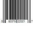 Barcode Image for UPC code 080378220217