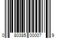 Barcode Image for UPC code 080385000079