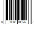 Barcode Image for UPC code 080386041767