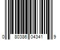 Barcode Image for UPC code 080386043419