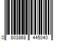 Barcode Image for UPC code 0803868445040