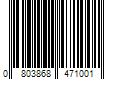 Barcode Image for UPC code 0803868471001