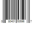 Barcode Image for UPC code 080401535967