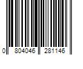 Barcode Image for UPC code 0804046281146