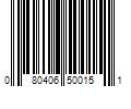 Barcode Image for UPC code 080406500151