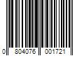 Barcode Image for UPC code 0804076001721