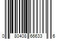 Barcode Image for UPC code 080408666336