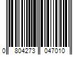 Barcode Image for UPC code 0804273047010