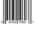 Barcode Image for UPC code 080432106037