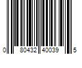 Barcode Image for UPC code 080432400395