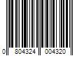 Barcode Image for UPC code 0804324004320