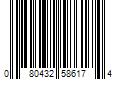 Barcode Image for UPC code 080432586174