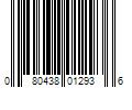 Barcode Image for UPC code 080438012936